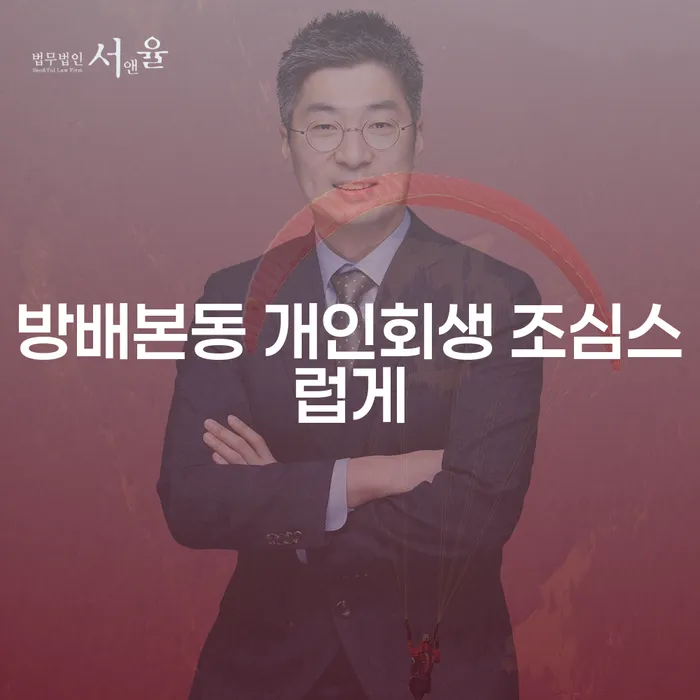 방배본동 개인회생 조심스럽게