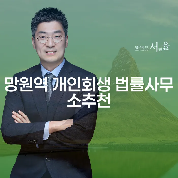망원역 개인회생 법률사무소추천