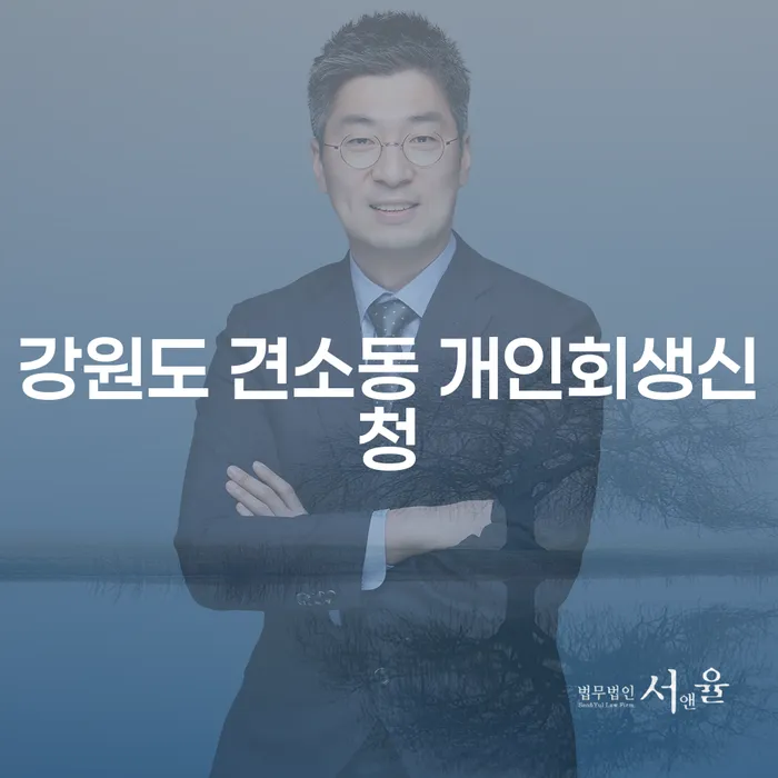 강원도 견소동 개인회생신청, 당신도 할 수 있을까요?